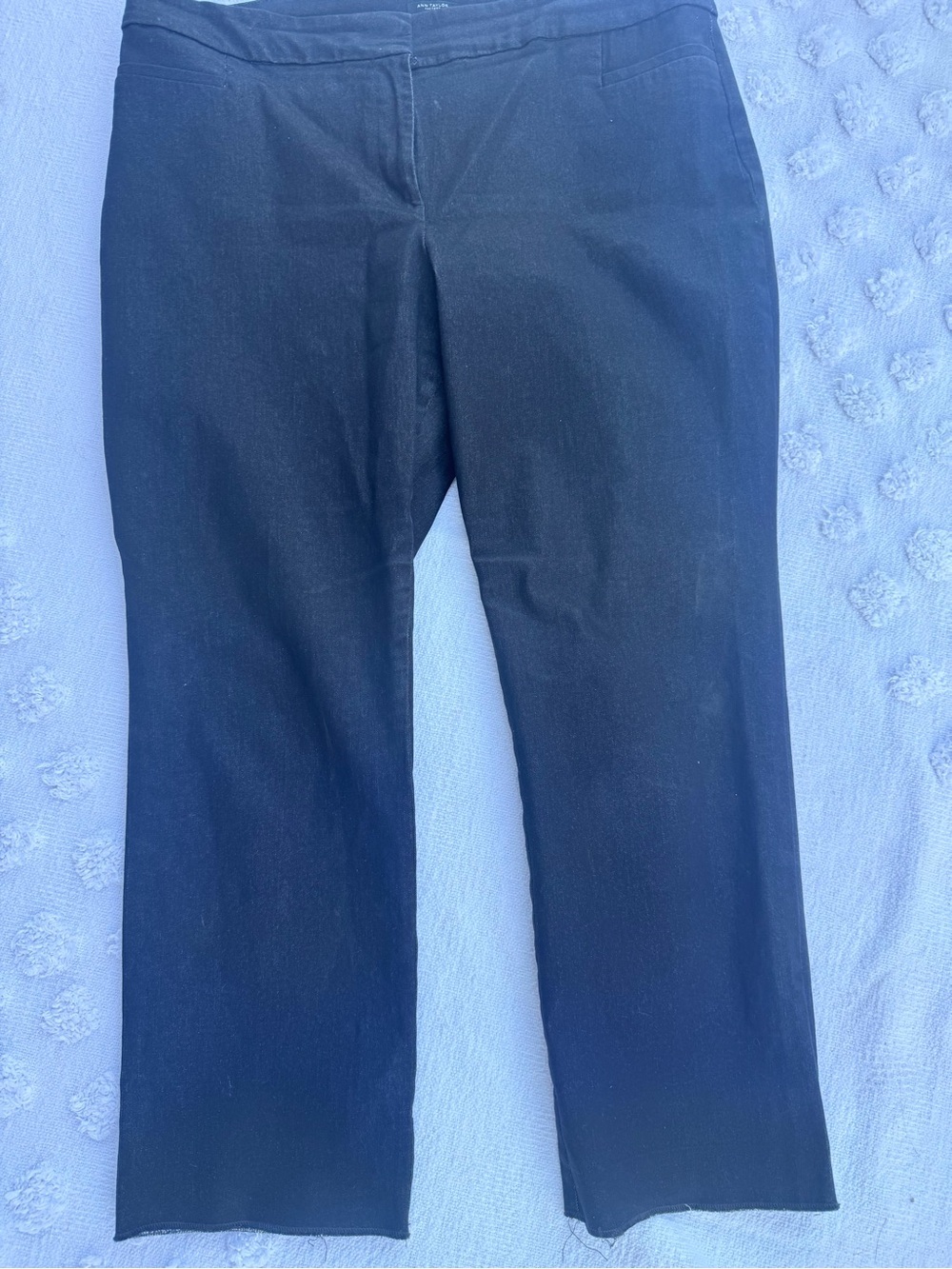 Ann Taylor Factory Petite Black slacks-SZ 14P